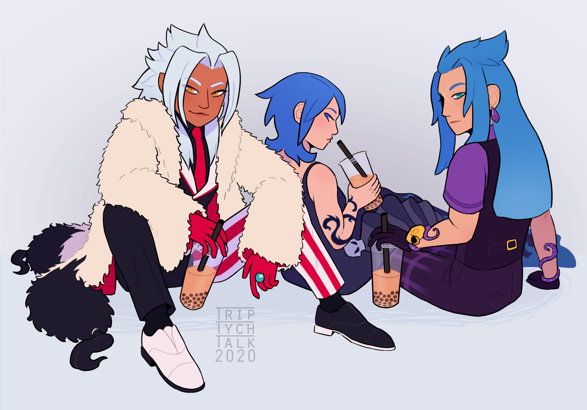 May 2020 - 'from 2015'<br>older sketch, added the KHUX outfits and finished it