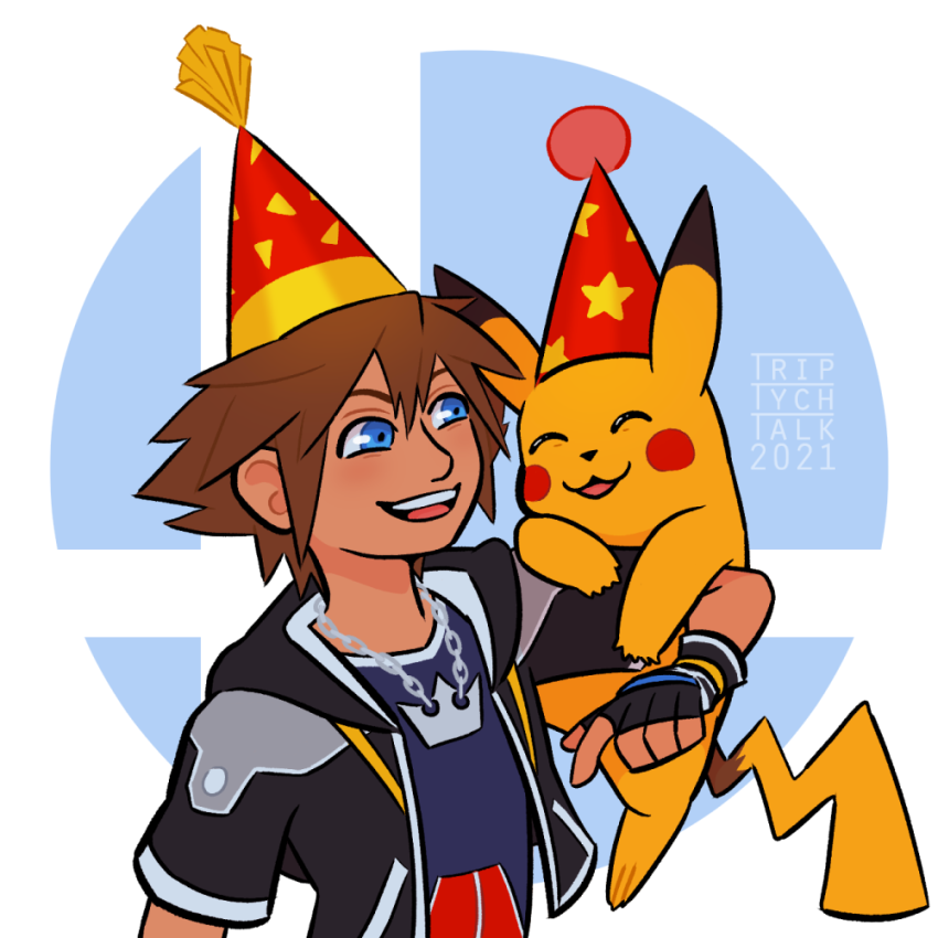 October 2021 - SORA4SMASH<br>HE MADE IT! PARTY HATS FOR EVERYONE!!