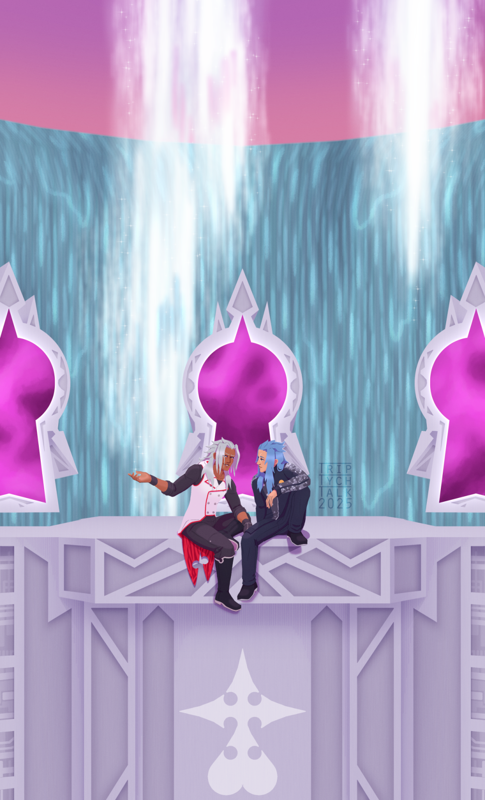 July 2025 - '(Re)Completion AU: In the Garden'<br>file created for July 1, 2023