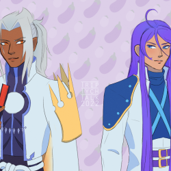 Xemnas and Gakupo Kamui clothing style swap.