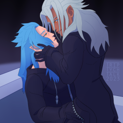 Saix and Xemnas in the Grey Area, xemsai.